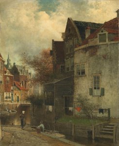 Kaupunkikuva tekijältä Ferdinand Carl Sierich