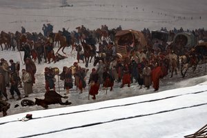 Bourbakin panoraama tekijältä Ferdinand & Castres Edouard (1838-1902) Hodler