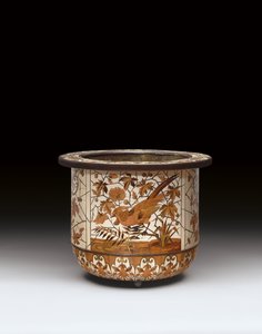 Cachepot, Maison Giroux, 1800-luvun viimeinen neljännes tekijältä Ferdinand Duvinage
