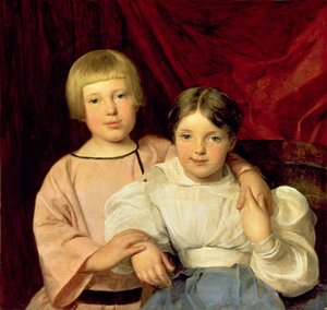 Lapset tekijältä Ferdinand Georg Waldmuller