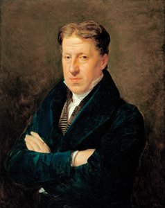 Isäntä Thierry majatalosta " Zun Wolfen in der Au " tekijältä Ferdinand Georg Waldmuller