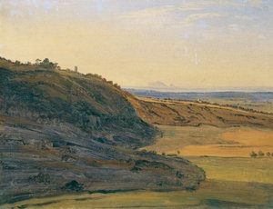Maisematutkimus Aricciassa tekijältä Ferdinand Georg Waldmuller