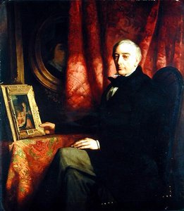 Taiteenkeräilijä Nicolaus Hudtwalckerin muotokuva, 1852