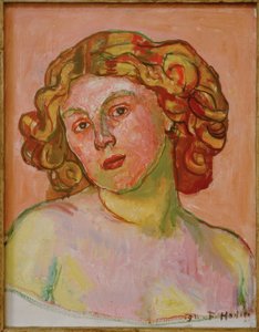Muotokuva Régina Morgeron tekijältä Ferdinand Hodler