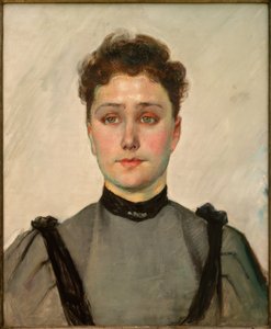 Nuoren naisen muotokuva tekijältä Ferdinand Hodler
