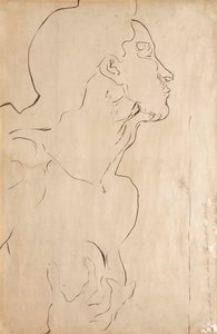 Tutkimus "Feeling I", 1901 tekijältä Ferdinand Hodler