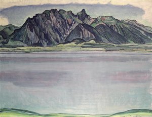 Thunersee ja Stockhorn-vuoret, 1910