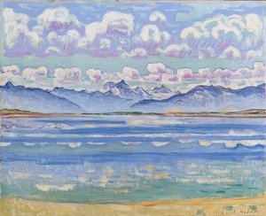 Weisshorn Montanasta katsottuna. 1915 tekijältä Ferdinand Hodler