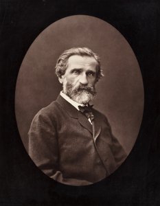 Giuseppe Verdi italialainen säveltäjä, 1813-1901, n. 1872.