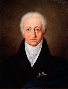 Muotokuva kirjailijasta Johann Wolfgang von Goethe, 1749-1832, 1818.