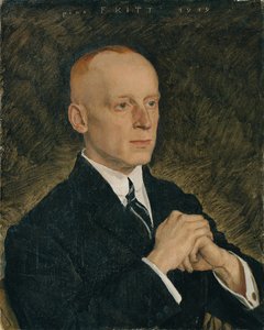 Herrasmiehen muotokuva tekijältä Ferdinand Kitt
