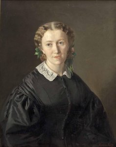 Naisen muotokuva tekijältä Ferdinand Krumholz