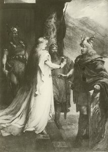Gotterdammerung, Act I (syväpaino) tekijältä Ferdinand Leeke