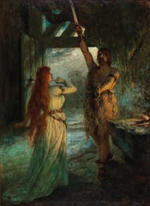 Valkyrie 1st Act: Sieglinde ja hänen veljensä Siegmund.
