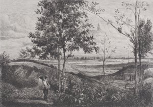 Maisema Corotin jälkeen, 1873-90. tekijältä Ferdinand Lefman