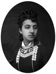 Erminia Borghi Mamo (1855-1941) italialainen sopraano, kuva Mulnier