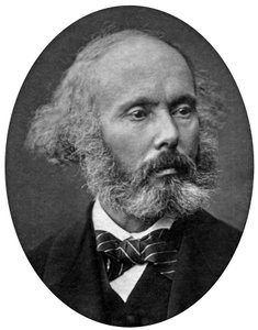 Felicien David (1810-1876), ranskalainen säveltäjä, valokuva Mulnier