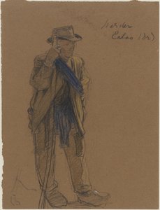 Standing Shepherd, Exloossa