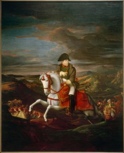 Keisari Napoleon I:n ratsumuotokuva.