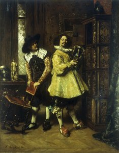 The Conoisseurs, 1883 tekijältä Ferdinand Roybet