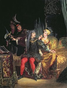 Huonekalut ja erilaiset esineet 1100- ja 1300-luvuilta tekijältä Ferdinand Victor Eugene Delacroix