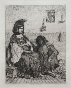 Algerin juutalainen. tekijältä Ferdinand Victor Eugene Delacroix