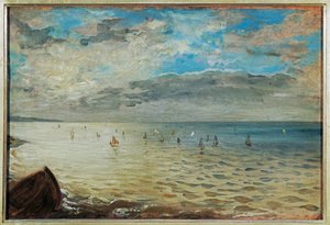 La mer vu des hauteurs de Dieppe - meri nähtynä
Dieppestä ... tekijältä Ferdinand Victor Eugene Delacroix
