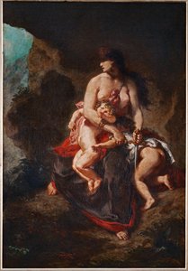 Medea furieuse - Vihainen Medeia ... tekijältä Ferdinand Victor Eugene Delacroix