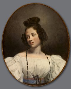 Neiti Alexandrine-Julie de la Boutraye, n. 1832-1834 tekijältä Ferdinand Victor Eugene Delacroix