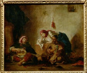 Musiciens juifs de Mogador - Mogadorin juutalaiset muusikot ... tekijältä Ferdinand Victor Eugene Delacroix