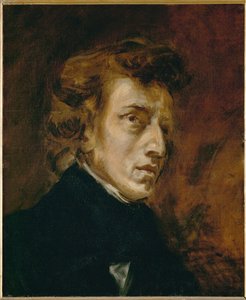 Frederic Chopinin muotokuva ... tekijältä Ferdinand Victor Eugene Delacroix