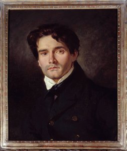Taidemaalari Louis Riesenerin muotokuva tekijältä Ferdinand Victor Eugene Delacroix