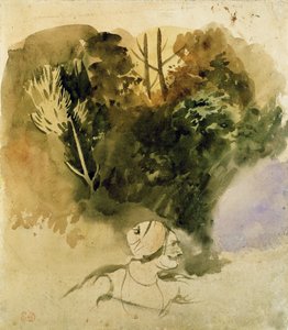 Tutkimus Intian armeijan gurkhasta, 1830 tekijältä Ferdinand Victor Eugene Delacroix