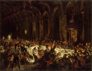 Liègen piispan salamurha tekijältä Ferdinand Victor Eugene Delacroix