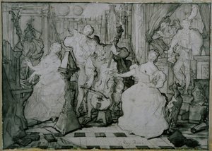 Le Roy René tekijältä Ferdinand Victor Eugene Delacroix
