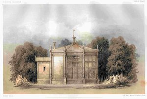 Berliinin Schloss Glienicken kanarialintujen talo tekijältä Ferdinand von Arnim