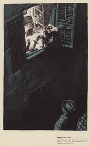 Avioliiton siunaukset (väri litho) tekijältä Ferdinand von Reznicek