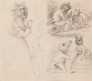 Karikatyyrit tekijältä Ferdinand von Wright