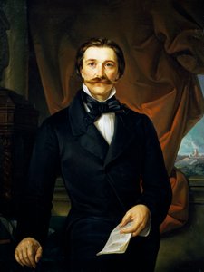 Kreivi Carlo Coronini by Ferdinando Bassi (1819-1883) tekijältä Ferdinando Bassi