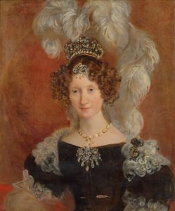 Maria Theresa Itävalta 1801-1855, Sardinian kuningatar, 1800-luvun ensimmäinen puolisko... tekijältä Ferdinando Cavalleri