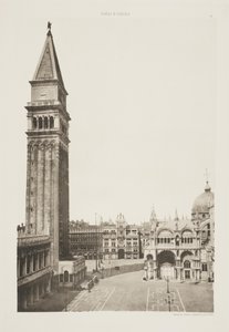 Pyhän Markuksen basilikan kampeli tekijältä Ferdinando Ongania
