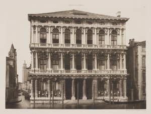 Rezzonicon palatsi tekijältä Ferdinando Ongania