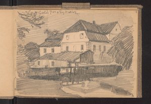 Taloja Kuldīgassa tekijältä Ferdynand Ruszczyc