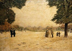 Jardin des Plantes, Pariisi, 1904 tekijältä Fernand Auguste Besnier