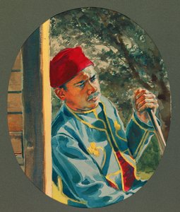 Pimero, algerialainen ampuja, Gustrow tekijältä Fernand Barbier