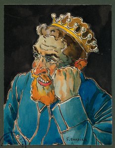 Muotokuva Delatroche, leirikokki, Gustrow
