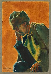 Venäläinen vanki, Gustrow tekijältä Fernand Barbier
