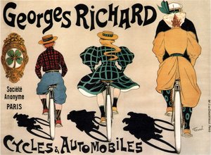 Pyörät ja autot Georges Richard, 1896 tekijältä Fernand Fernel