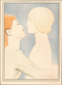 Kautta aikojen, c1895 tekijältä Fernand Khnopff