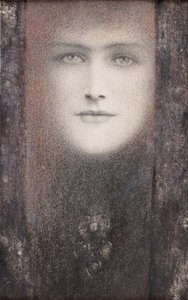 Naamio mustalla verholla, 1892.